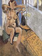 Henri Matisse Nude Spanish Carpet (mk35) oil painting reproduction